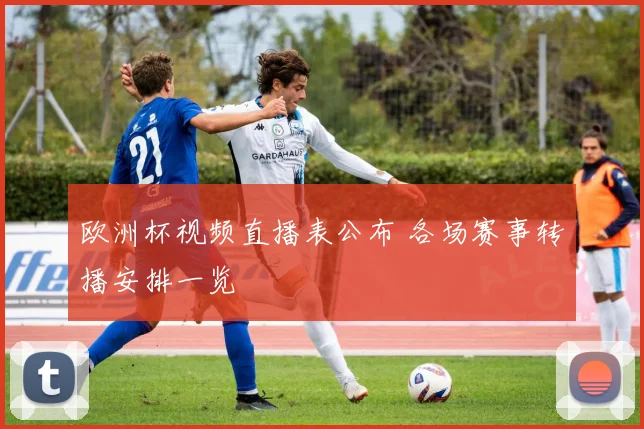 欧洲杯视频直播表公布 各场赛事转播安排一览